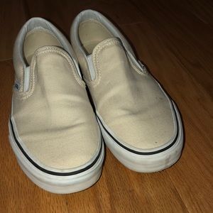Brand new canvas vans